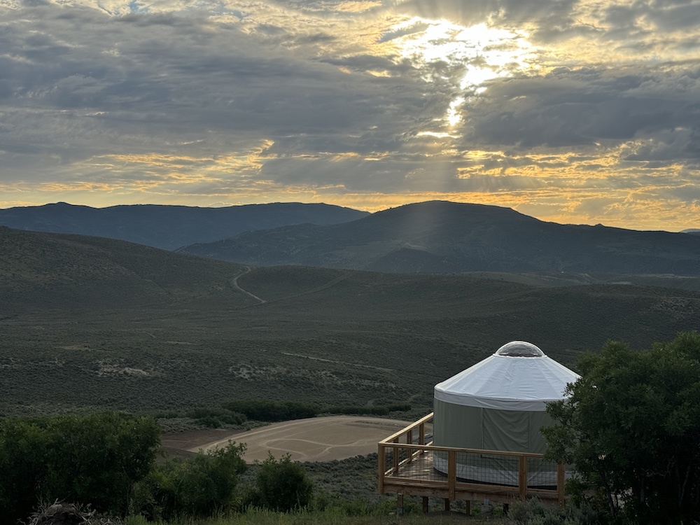 view of the lodge